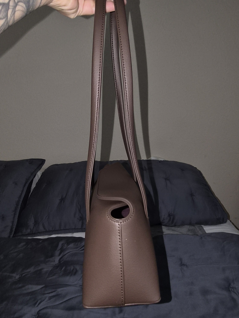 Freja Mini Chrystie Bag Espresso - Picture 4 of 8